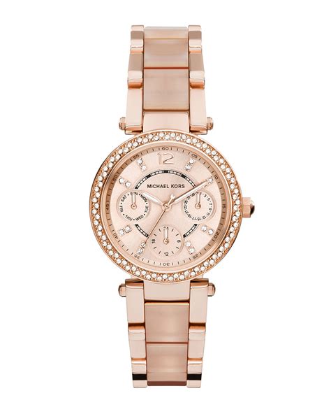 michael kors horloges mk6327 mini parker rosé|Michael Kors Mini Parker Multi.